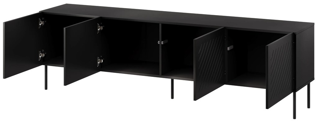 Cama Čierny TV stolík Siena 200