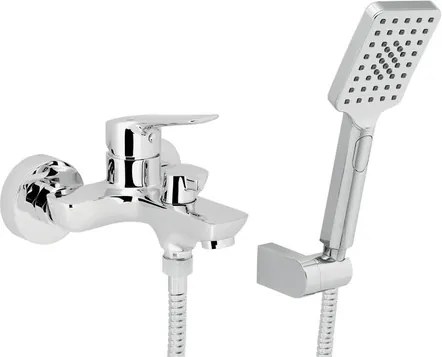 Vaňová batéria Novaservis Metalia 54 so sprchovacím setom 100 mm chróm 54025,0