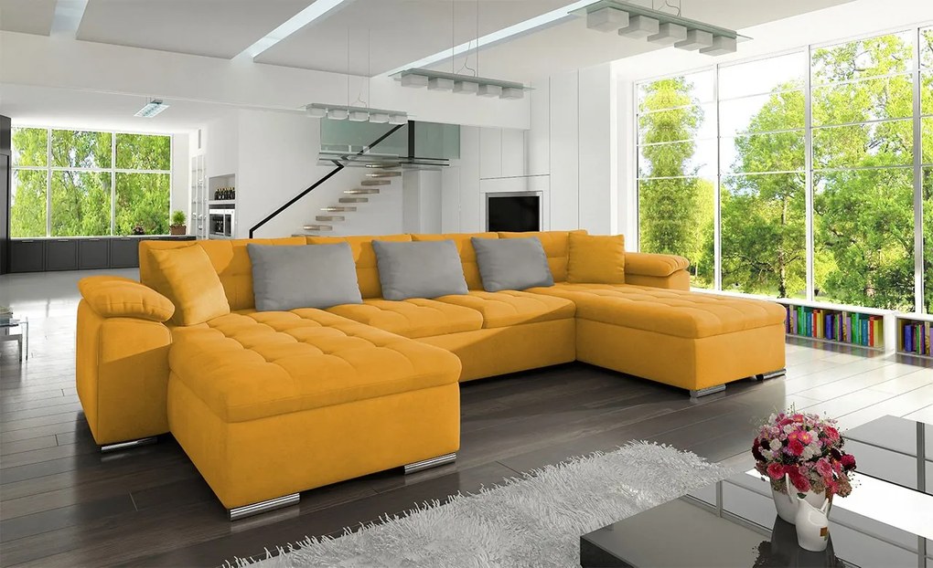 Rohová sedacia súprava Wicenza, Dostupné poťahy: ekokoža Soft 011 + Lux 06