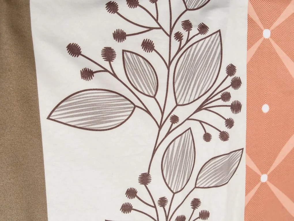 Bavlnené obliečky ACROY hnedé + povlak na vankúšik 40 x 50 cm zadarmo