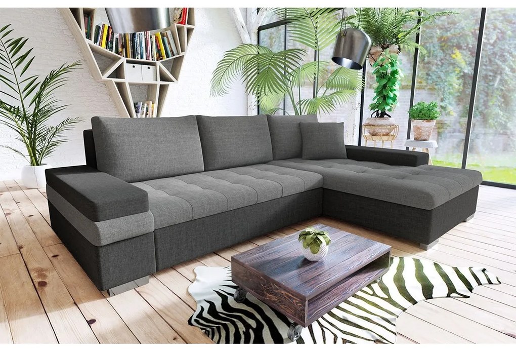 Sedacia súprava Kanton Mini, Dostupné poťahy: ekokoža Soft 017 + Lux 06