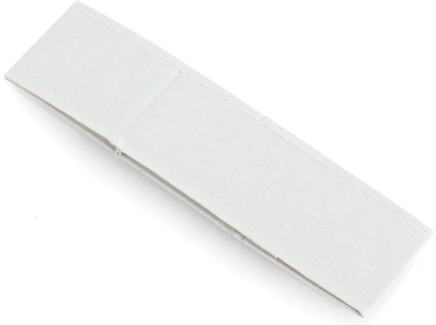 Organizér na spodnú bielizeň WHITY, obdĺžnik so 6 priehradkami, 15x30x11