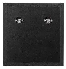 Kúpeľňový regál Nova Black D 83-27-Q čierny