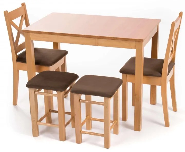 Jedálenský komplet VITO 1+2+2 jelša