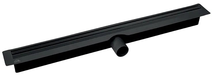 Laveo Slim, sprchový odtok 100 cm, čierna, LAV-COS_710D