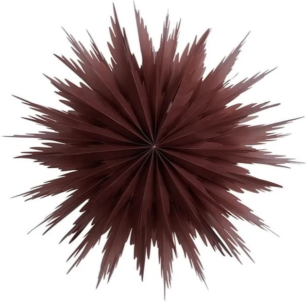 Watt & Veke Závesná svietiaca hviezda Liz Red Ochre 50 cm