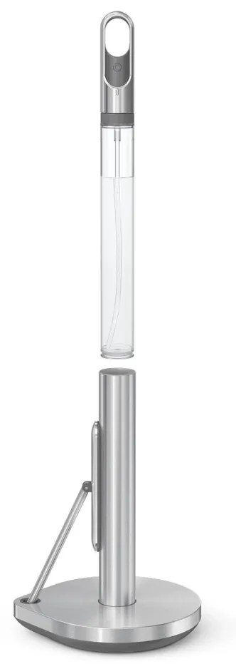 Simplehuman Zásobník papierových utierok + pumpička na čistiaci prípravok, nehrdz. oceľ