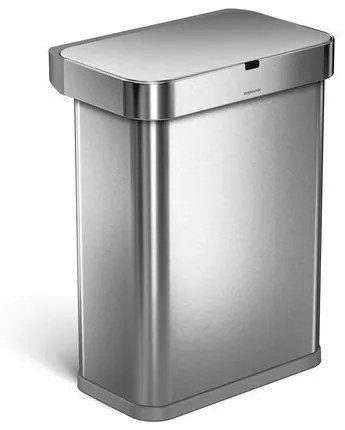 SimpleHuman ST2031 58L smetný kôš s hlasovým a pohybovým ovládaním