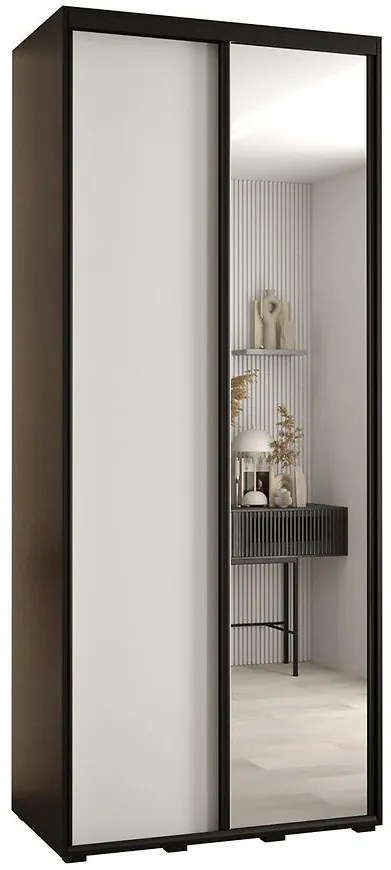 Skriňa 45 Canaris 3 110 čierna/biela/čierna