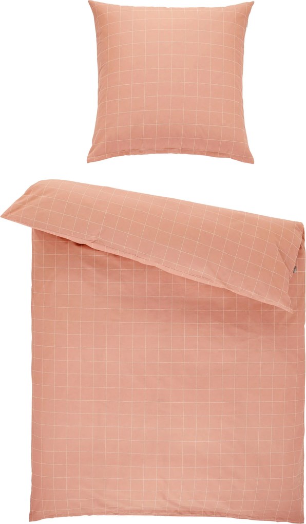 XXXLutz POSTEĽNÁ BIELIZEŇ, renforcé, krémová, oranžová, koralová, 135/200 cm Musterring - Online Only bytové doplnky - 003021013202