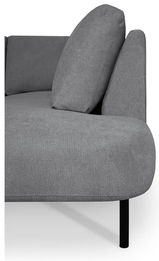 Tmavosivá rohová pohovka (pravý roh/do "U") Hero – Scandic