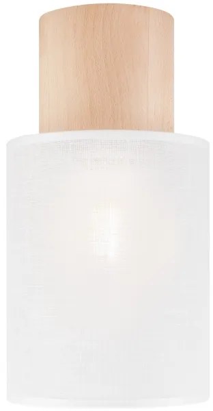 Stropné svietidlo ARI 1xE27/60W/230V pr. 16 cm biela buk