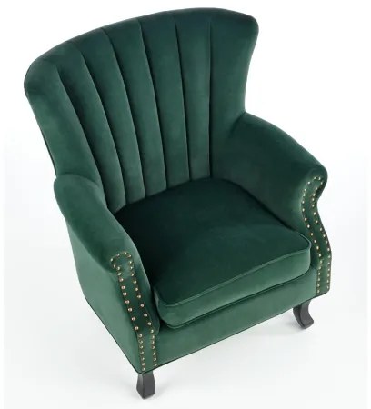 Kreslo CLARUS tmavozelené