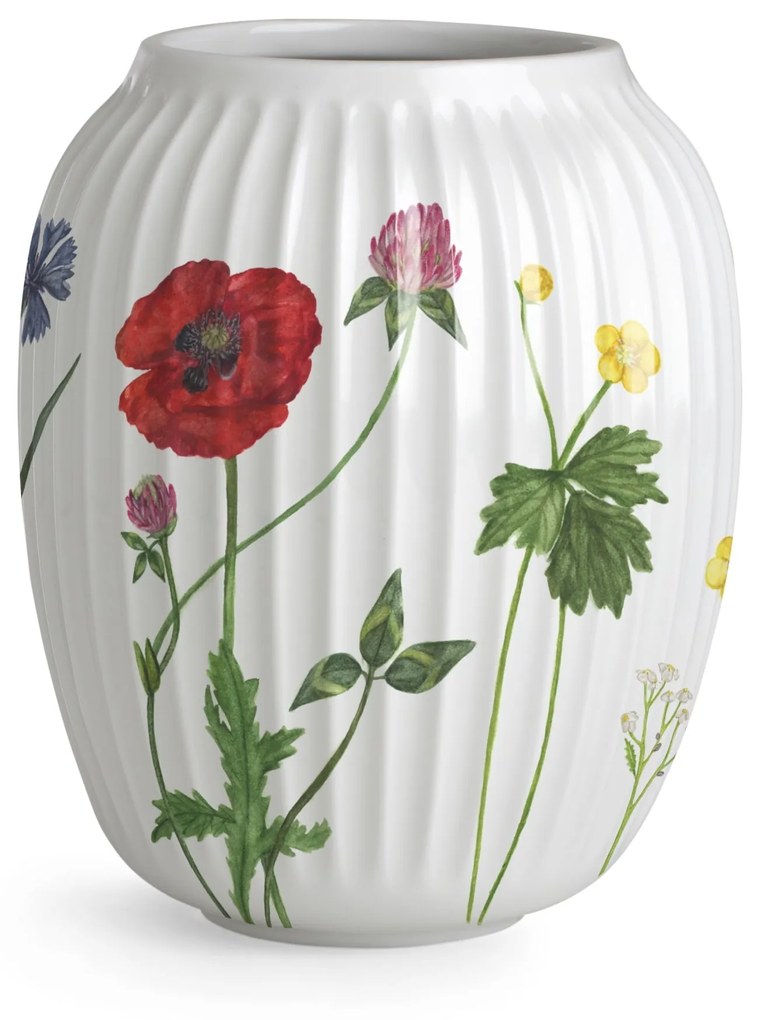 KÄHLER Porcelánová váza Hammershøi Wild Flowers 21 cm