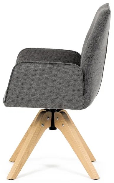 Autronic BONTEC Jedálenská stolička, sivá, látka, DCH-C2148 GREY2 Farba: Zelená