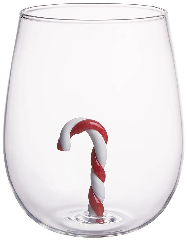 MERRY & JOY Pohár "Candy Cane" 450 ml