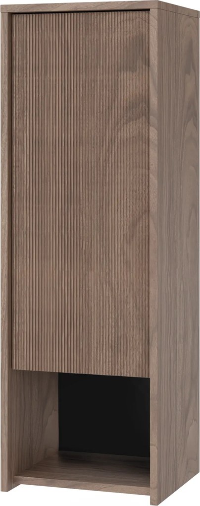 Závěsná koupelnová skříňka Pezzo 34 cm ořech