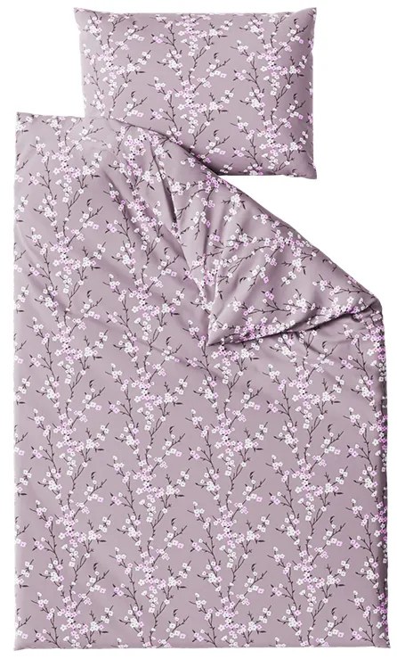 Bavlnené obliečky SPRING FLOWER fialové Rozmer obliečky: 70 x 90 cm | 140 x 200 cm