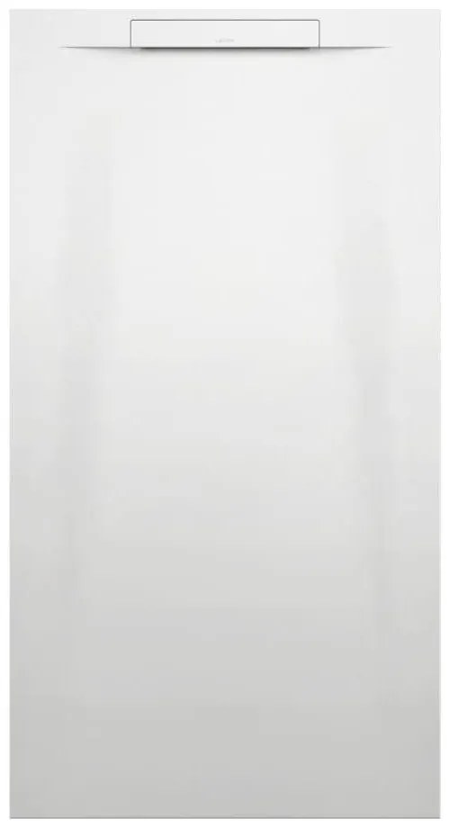 LAUFEN Pro S obdĺžniková sprchová vanička z materiálu Marbond, lineárny odtok na kratšej strane, 1500 x 800 x 34 mm, biela matná, H2111840000001