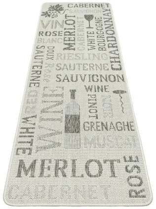 Koberec / Behúň FLEX 19118/P19 hnedý / krémový