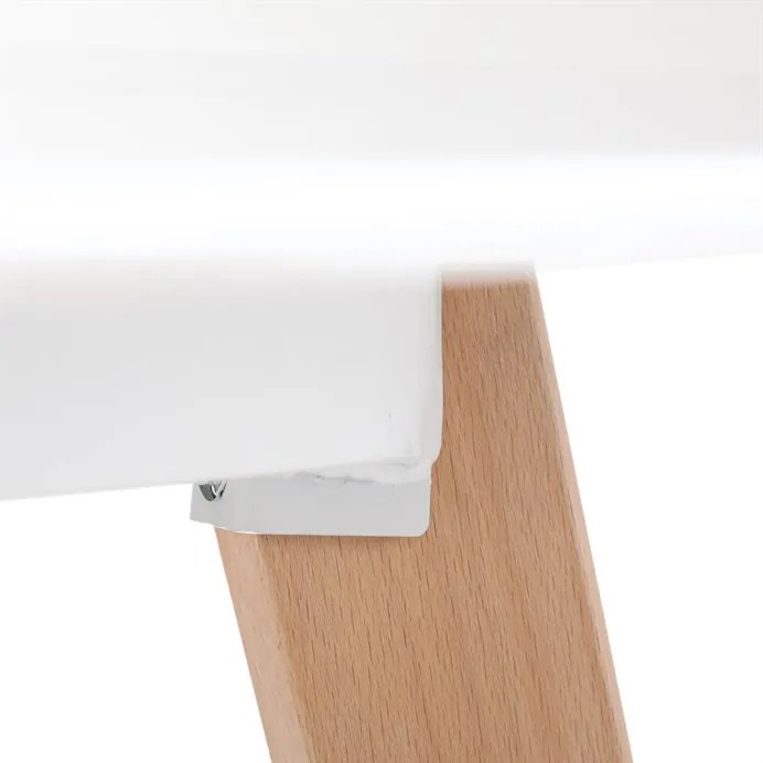 Autronic BONTEC Jedálenský stôl 120x80cm, mdf DT-313 WT Farba: Biela