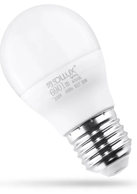 LED žiarovka E27 4000k 7,5w 690lm