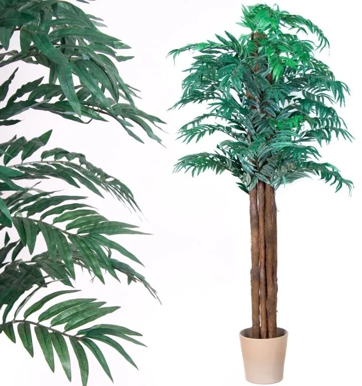 PLANTASIA 1465 Umelá palma rastlina - palma Areca - 180 cm