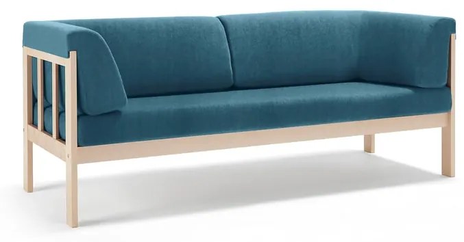 Pohovka KIM, 3-miestna, látka Medley, ocean blue