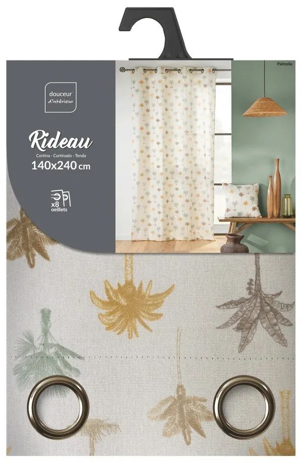Béžový záves 140x240 cm Palmelia – douceur d'intérieur