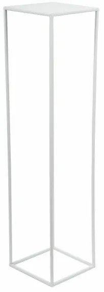 Stojan na kvety 100x24 cm biela