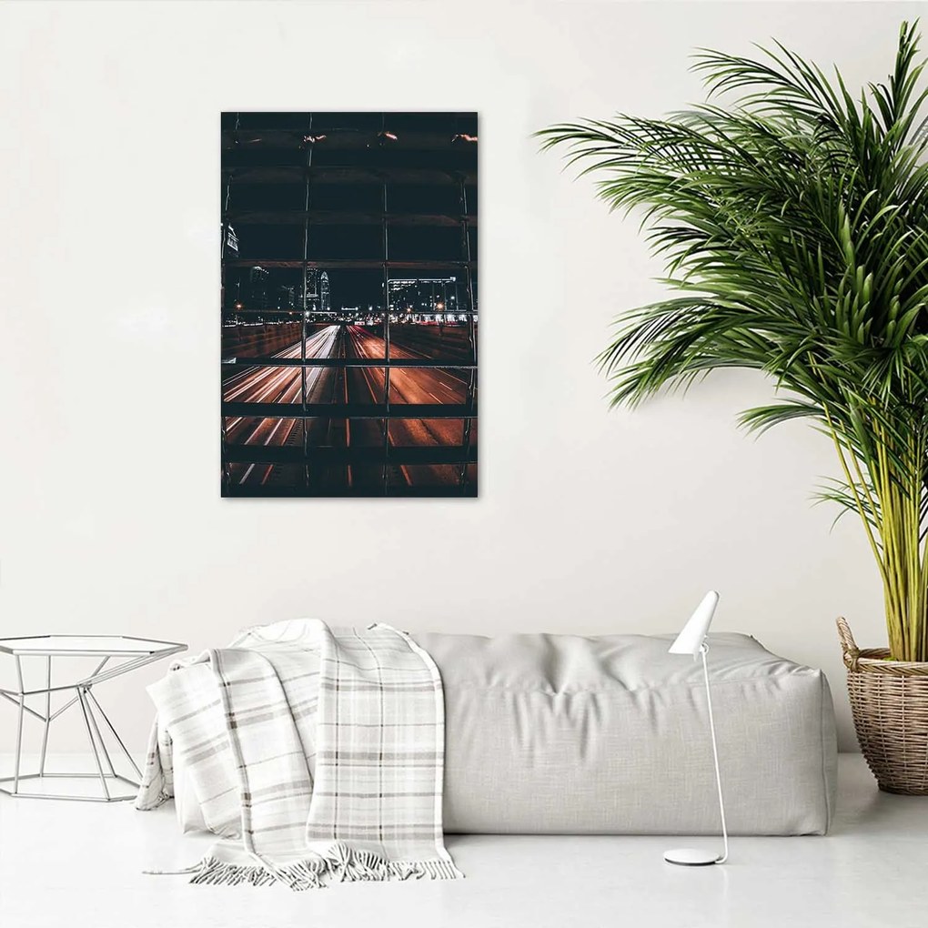 Gario Plagát Ulica v noci Farba rámu: Bez rámu, Rozmery: 30 x 45 cm