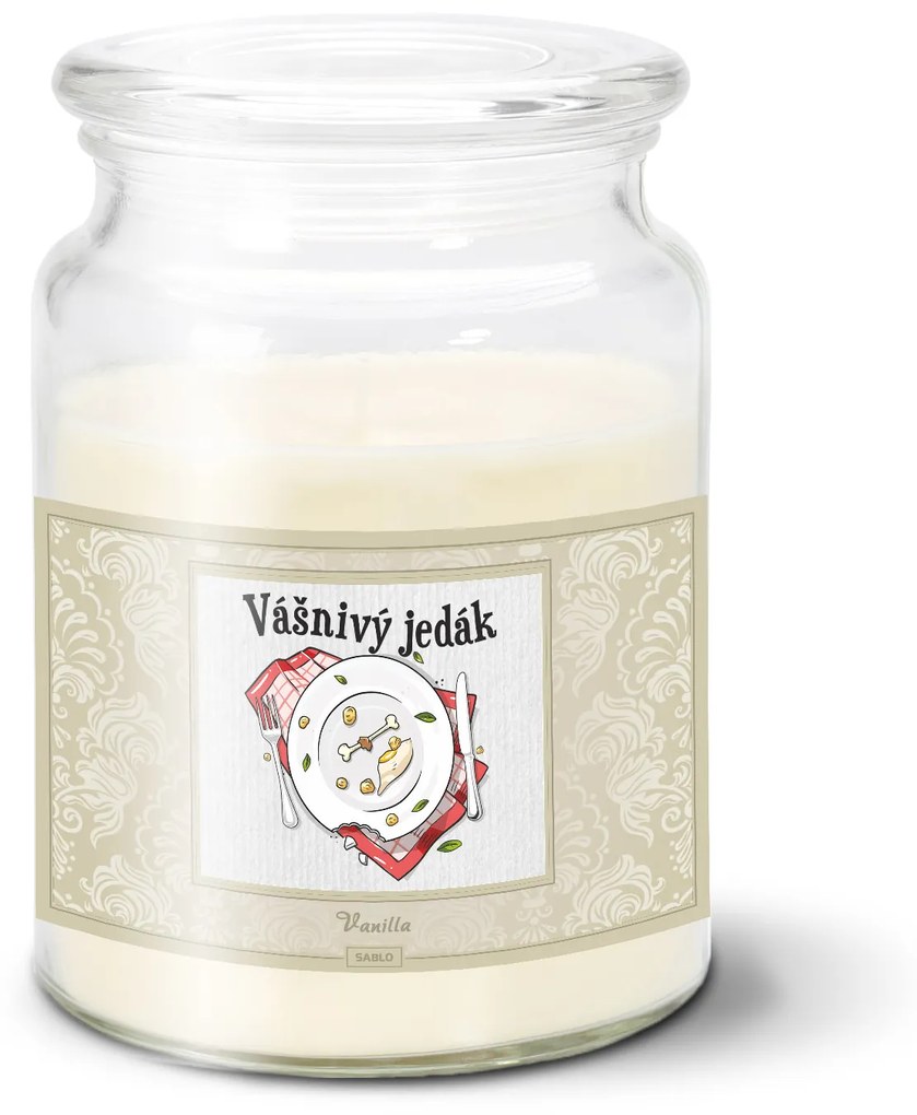 Sablio Sviečka Vášnivý jedák - 500 g