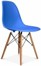 Židle DSW, královsky modrá (Buk) S25161 CULTY +