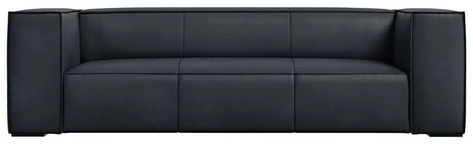 Tmavomodrá kožená pohovka 227 cm Madame – Windsor &amp; Co Sofas