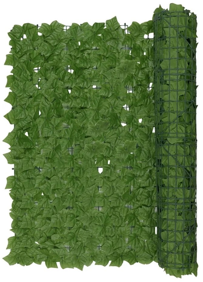 Zelená plastová balkónová zástena 100x100 cm Ivy – Maximex