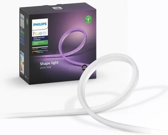 LED RGBW Stmievateľný pásik Philips Hue OUTDOOR STRIP LED/20,5W 2m IP67