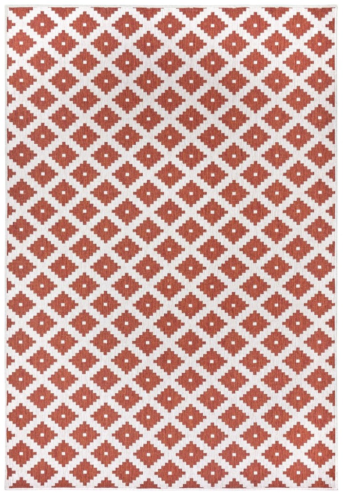 NORTHRUGS - Hanse Home koberce Kusový koberec Twin-Wendeteppiche 105464 Cayenne – na von aj na doma - 80x150 cm