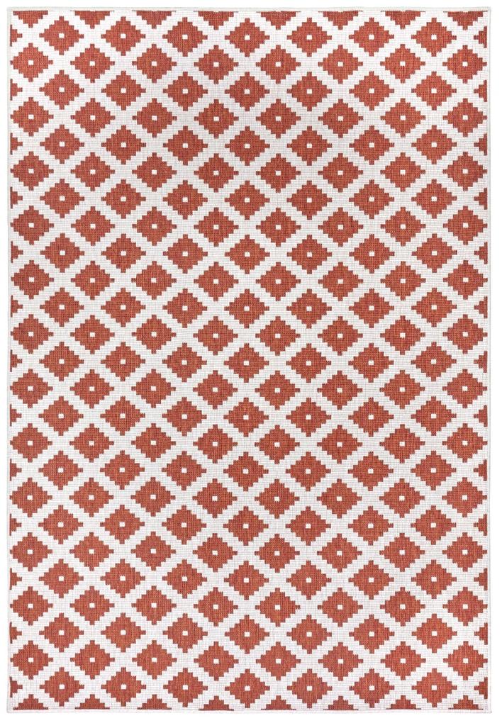 NORTHRUGS - Hanse Home koberce Kusový koberec Twin-Wendeteppiche 105464 Cayenne – na von aj na doma - 80x350 cm