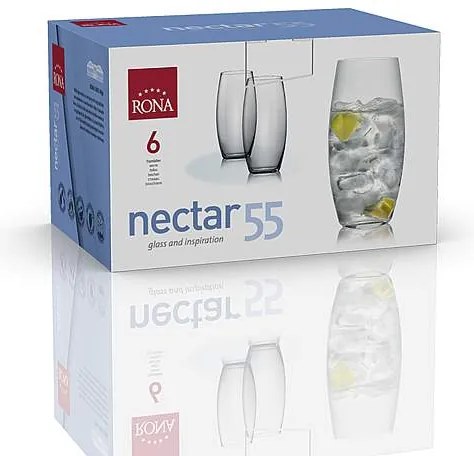 Rona Poháre NECTAR 550 ml, 6 ks