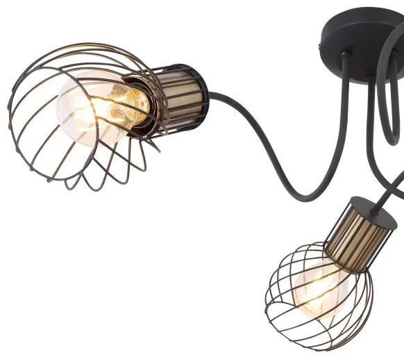 Globo 54013-3 - Prisadený luster ARGUSTO 3xE27/40W/230V