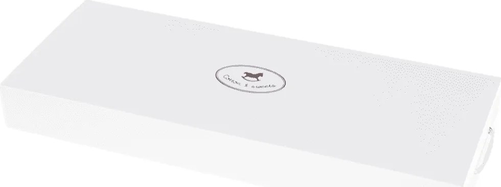 Ľanový kúzelný prútik púdrovo ružový so striebrom