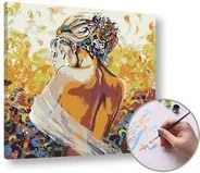 Maľovanie podľa čísel ŽENA – stredná náročnosť