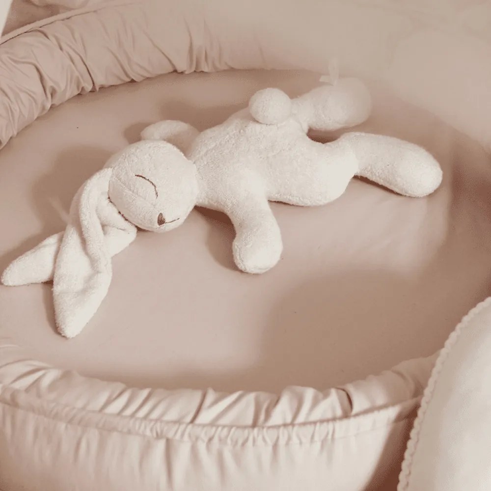 Mini hniezdo pre deti púdrovo ružová