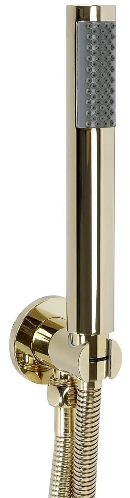 Rea Lungo Diamond, podomietková sprchová súprava + BOX, zlatá lesklá, REA-P6965