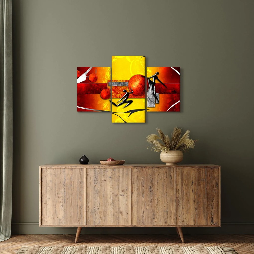 Obraz - Maľba ľudskosti (90x60 cm)