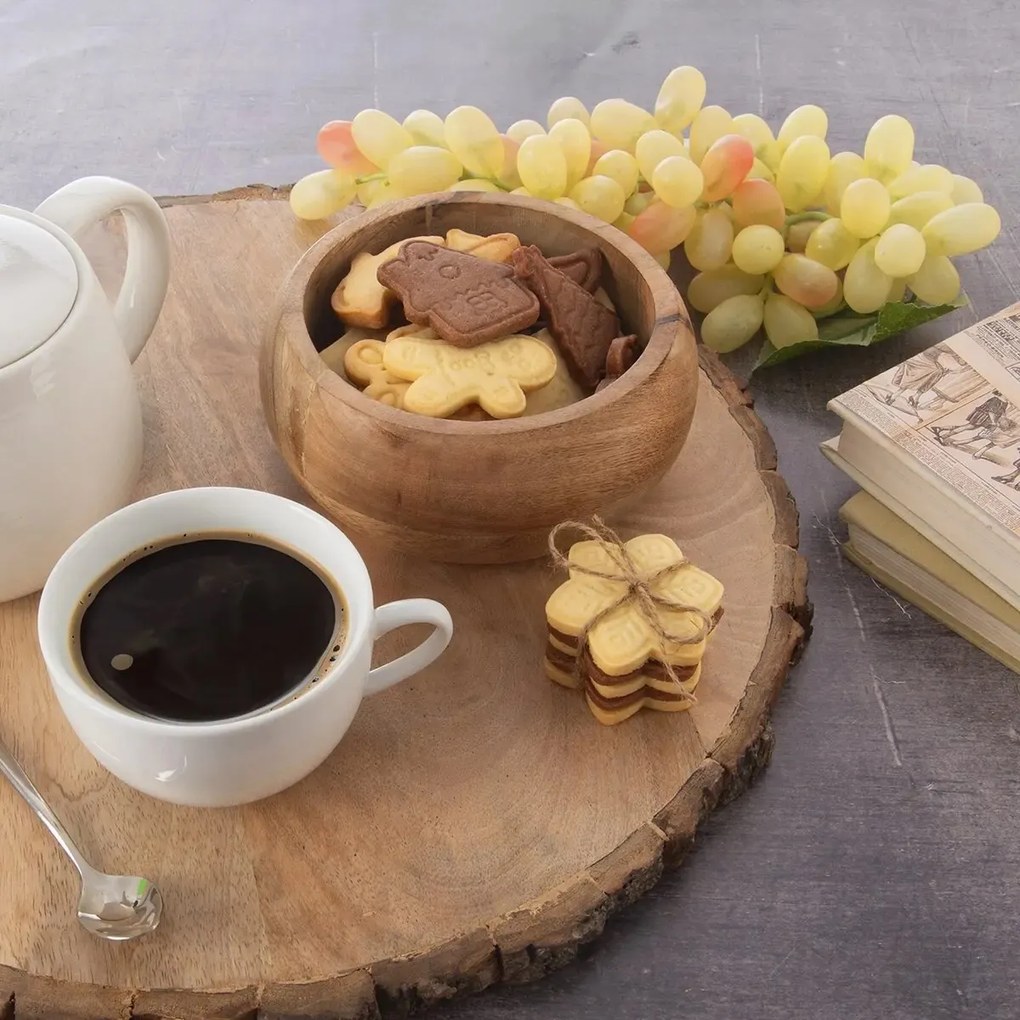 Orion Drevená miska MANGO, 14 cm, 14 cm