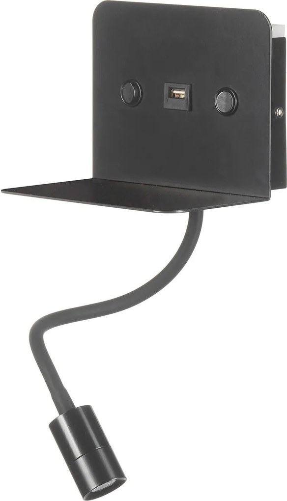 XXXLutz NÁSTENNÉ LED SVIETIDLO, 16/13/46 cm - Online Only bytové doplnky - 004340006302