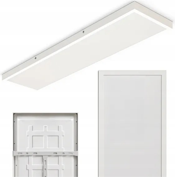 LED Prisadený panel LED/60W/230V 30x120 cm biely