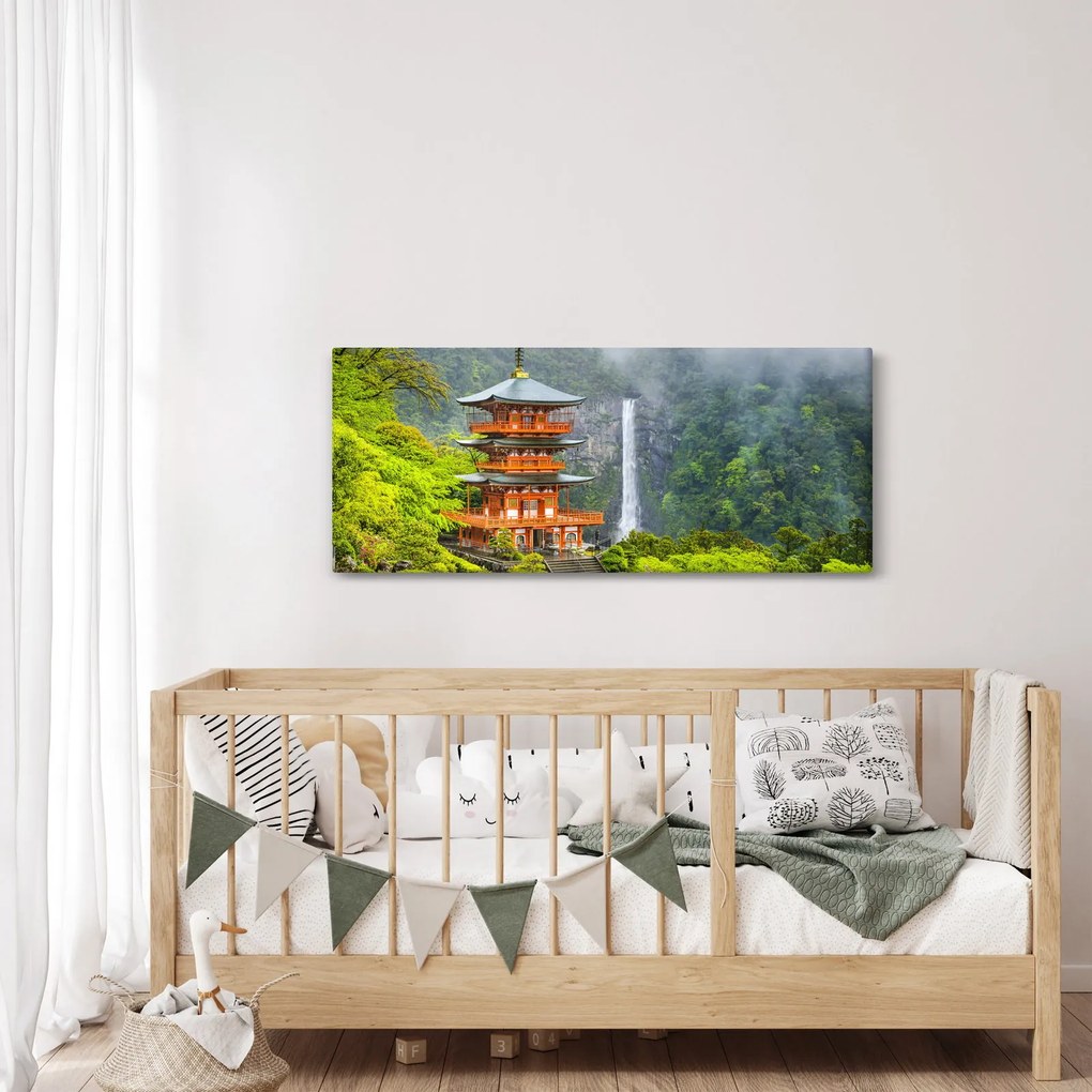 Obraz - Vodopád Nači (120x50 cm)