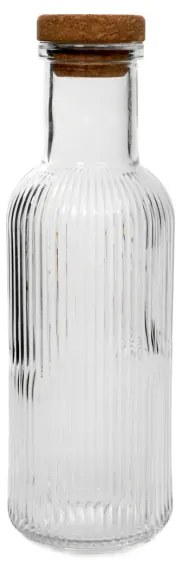 Karafa NATIA priesvitná s korkom 890999 1L